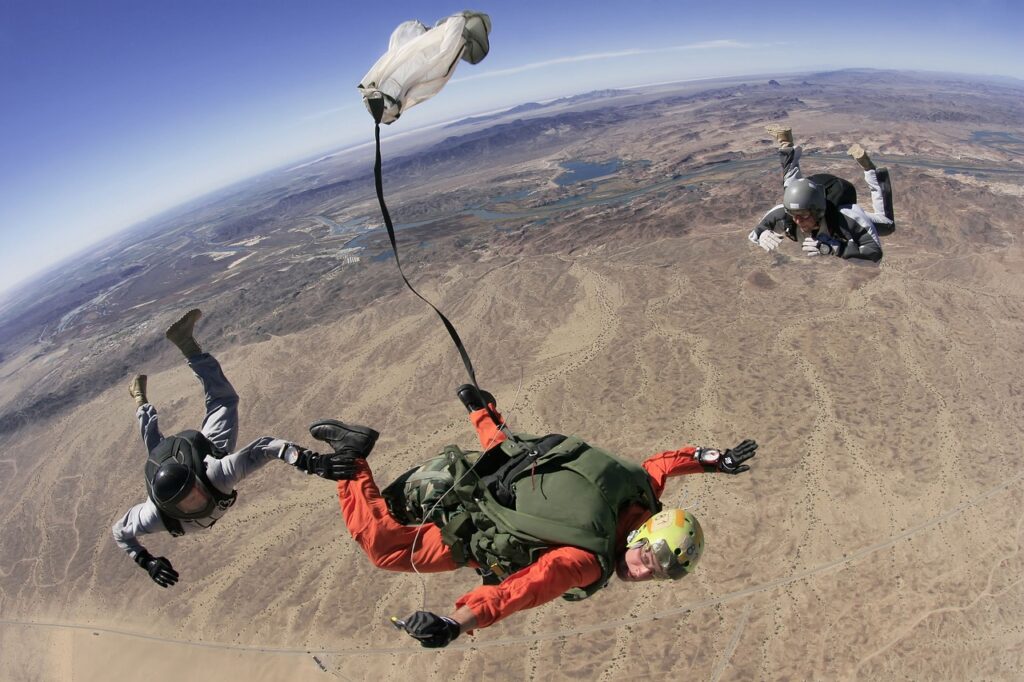 4 raisons de pratiquer le parachutisme